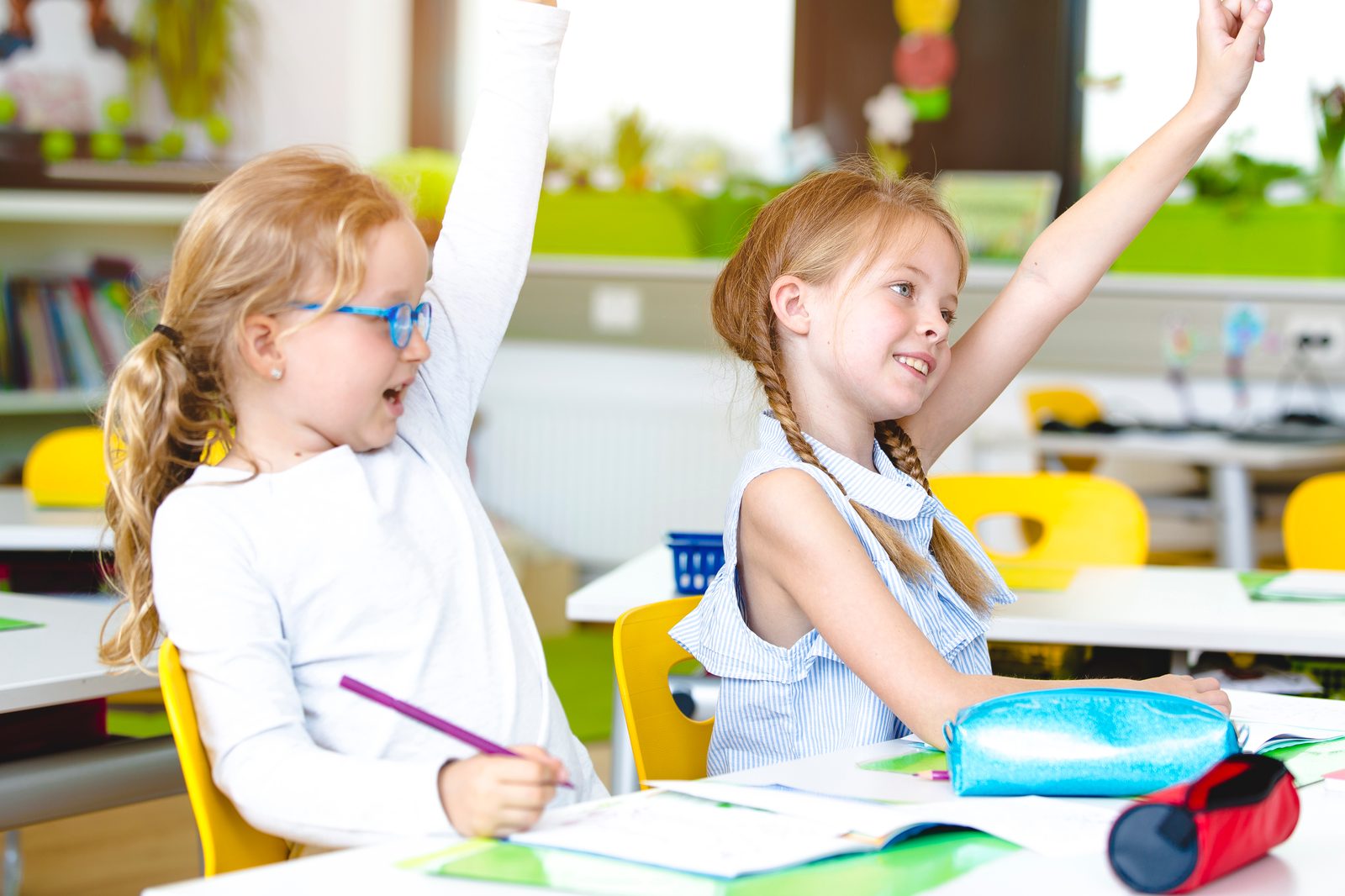 Children in a classroom setting